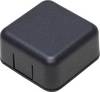 Hammond Electronics 1551SNAP1BK Obudowa uniwersalna 20 x 40 x 40 ABS czarny 1 szt.