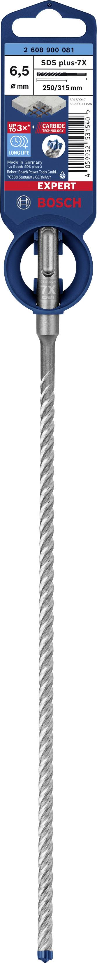 Аксесуари для перфоратора Bosch EXPERT SDS plus-7X 2608900081 6,5 мм 1 шт.