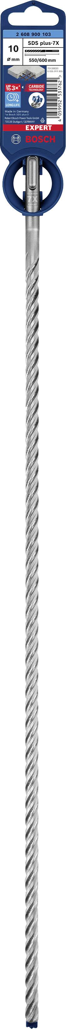 Аксесуари для перфоратора Bosch EXPERT SDS plus-7X 2608900103 10.00 мм 1 шт.
