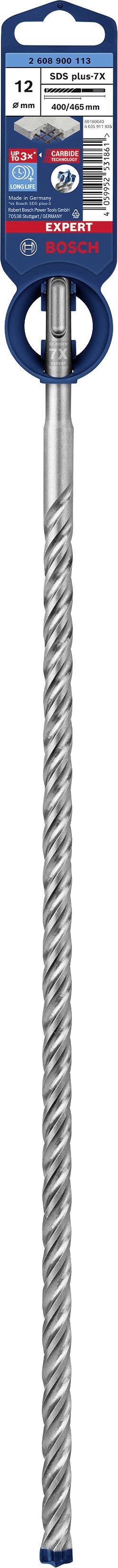 Аксесуари Bosch EXPERT SDS plus-7X Перфоратор 2608900113 12 мм 1 шт.