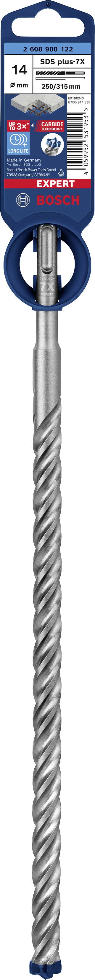 Аксесуари Bosch EXPERT SDS plus-7X Перфоратор 2608900122 14 мм 1 шт.