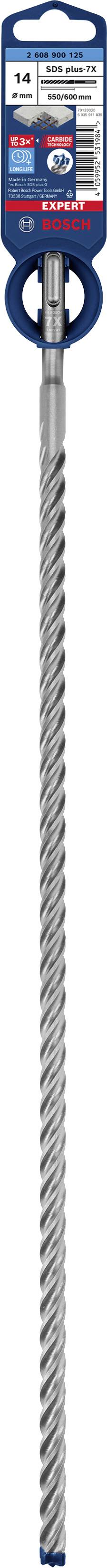 Аксесуари Bosch EXPERT SDS plus-7X Свердло ударне 2608900125 14 мм 1 шт.