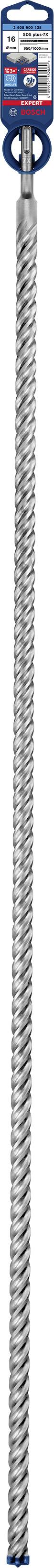 Аксесуари Bosch EXPERT SDS plus-7X Перфоратор 2608900135 16 мм 1 шт.