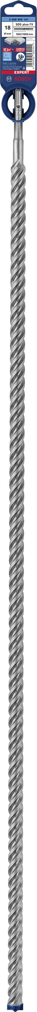 Аксесуари Bosch EXPERT SDS plus-7X Перфоратор 2608900141 18 мм 1 шт.