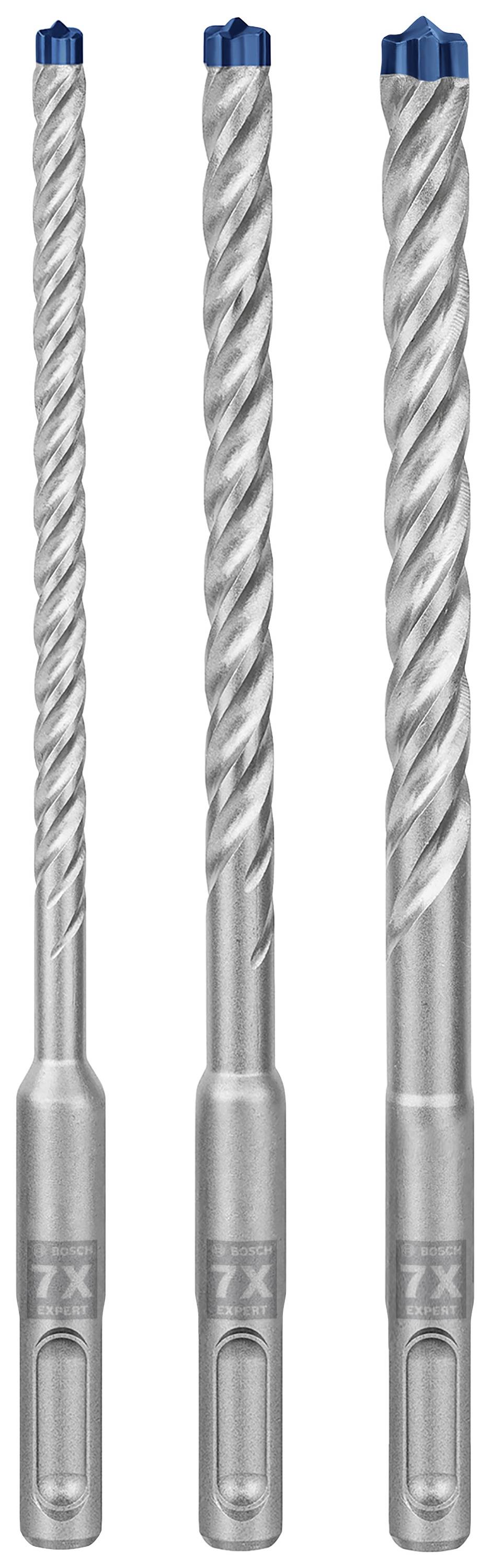 Аксесуари Bosch EXPERT SDS plus-7X 2608900196 Свердла для перфоратора, 3 шт. 6 мм, 8 мм, 10 мм SDS-Plus, 3 шт.