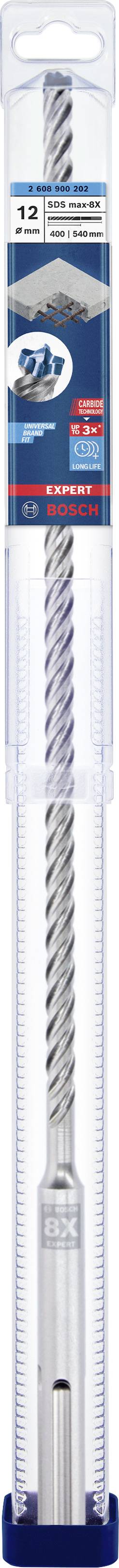 Аксесуари Bosch EXPERT SDS max-8X Свердло для ударного свердла 2608900202 12 мм 1 шт.