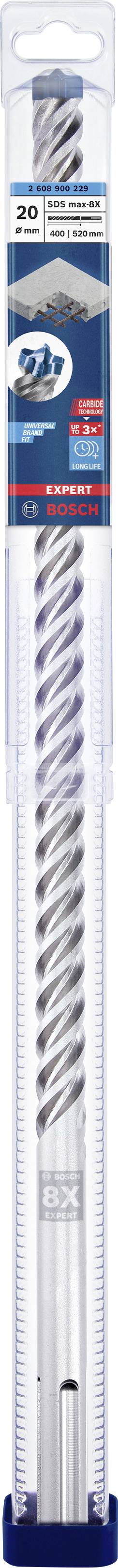 Аксесуари Bosch EXPERT SDS max-8X Свердло для ударного свердла 2608900229 20 мм 1 шт.