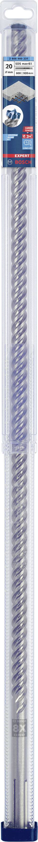 Аксесуари Bosch EXPERT SDS max-8X Свердло для ударного свердла 2608900231 20 мм 1 шт.