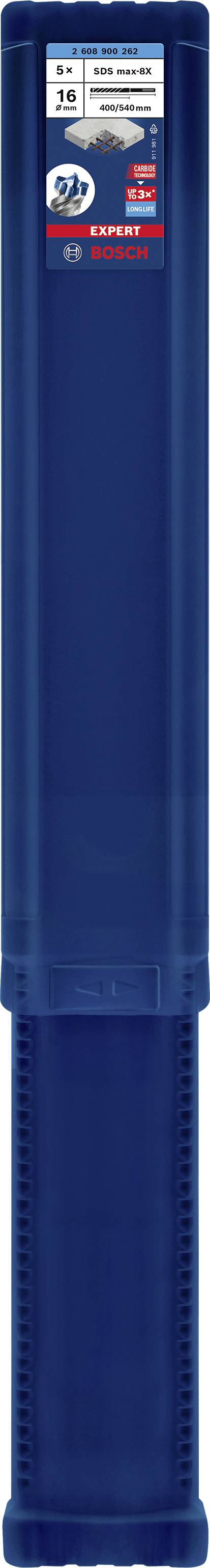 Аксесуари Bosch EXPERT SDS max-8X Перфоратор 2608900262 16.00 мм 5 шт.