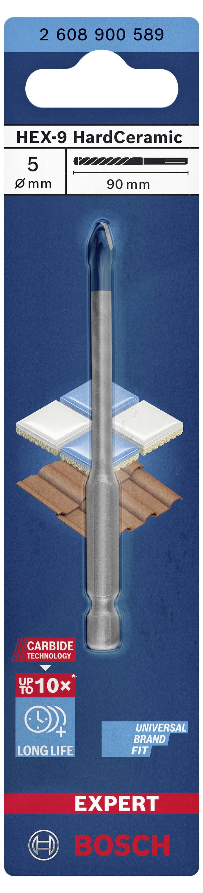 Керамічне свердло Bosch Accessories 2608900589 1 шт.