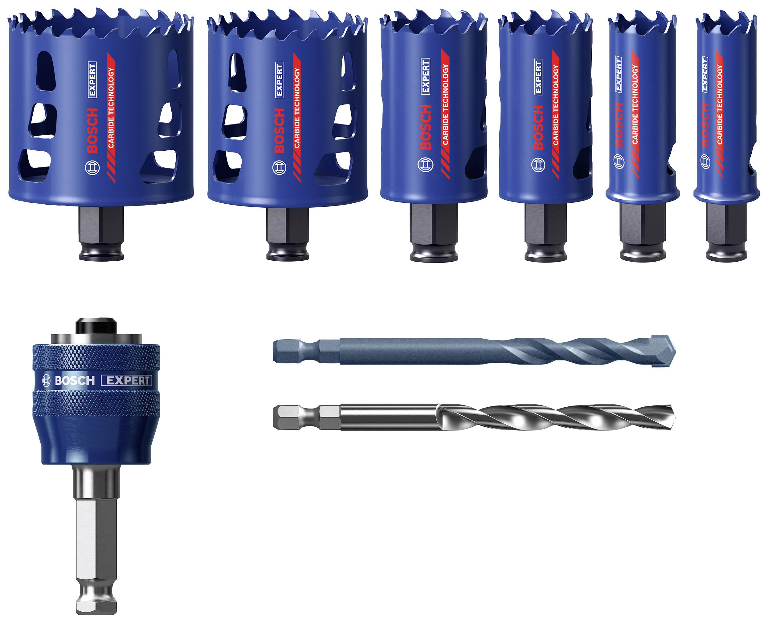 Набір коронок Bosch Accessories EXPERT Tough 2608900445, 9 предм.