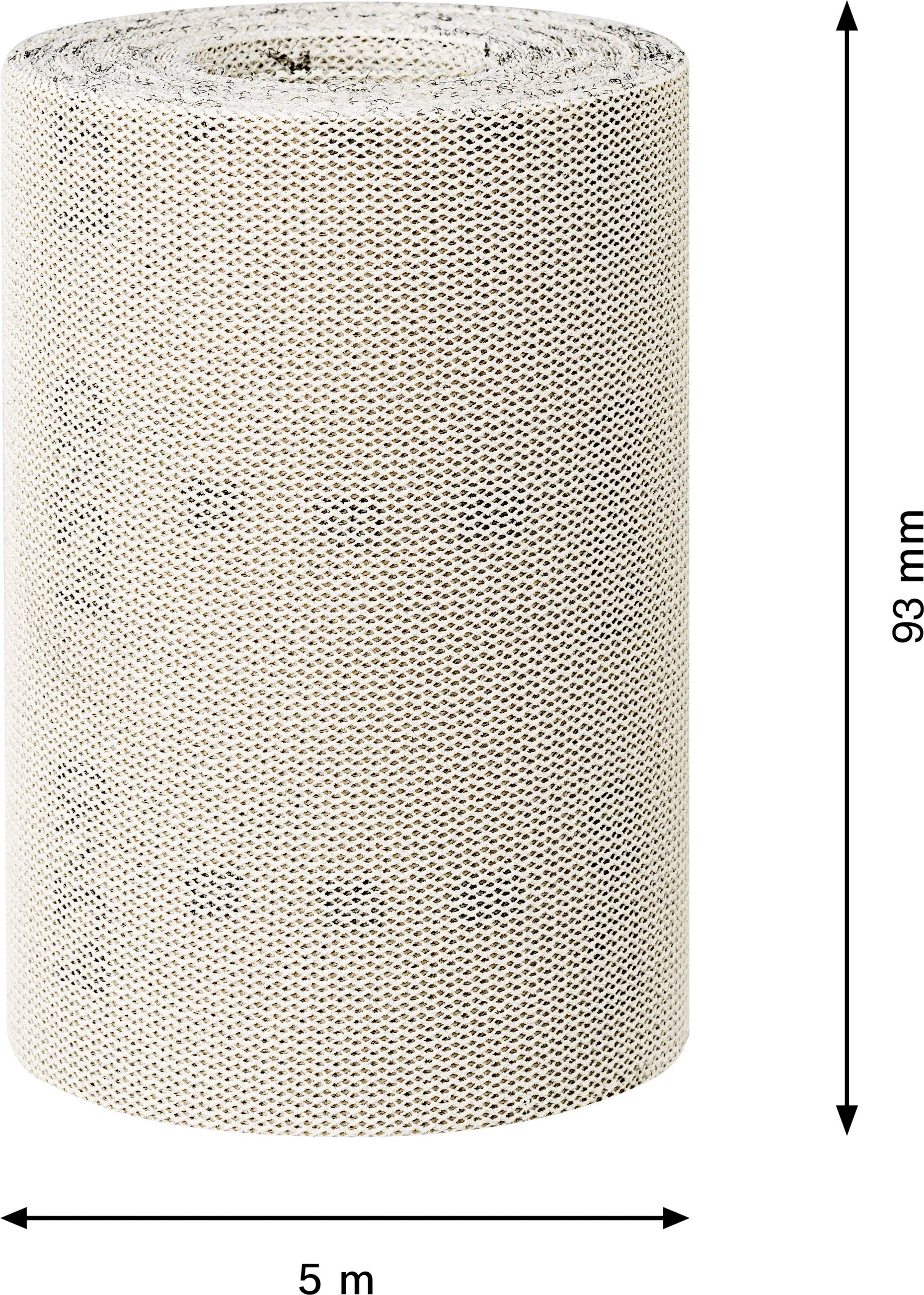 Rolka tektury falistej o wysokości 93 mm i długości 5 m.