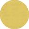 Żółty krążek papieru ściernego, prawdopodobnie przeznaczony do użycia z urządzeniem szlifierskim, bez widocznego nadruku lub tekstu na środku.