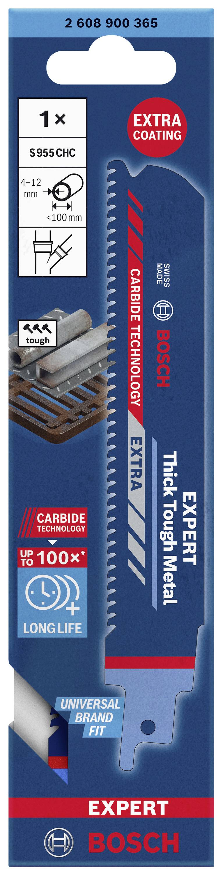 Пильне полотно для зворотно-поступальної пилки Bosch Accessories 2608900365 1 шт. Bosch Accessories 2608900365 1 шт. Bosch Accesso