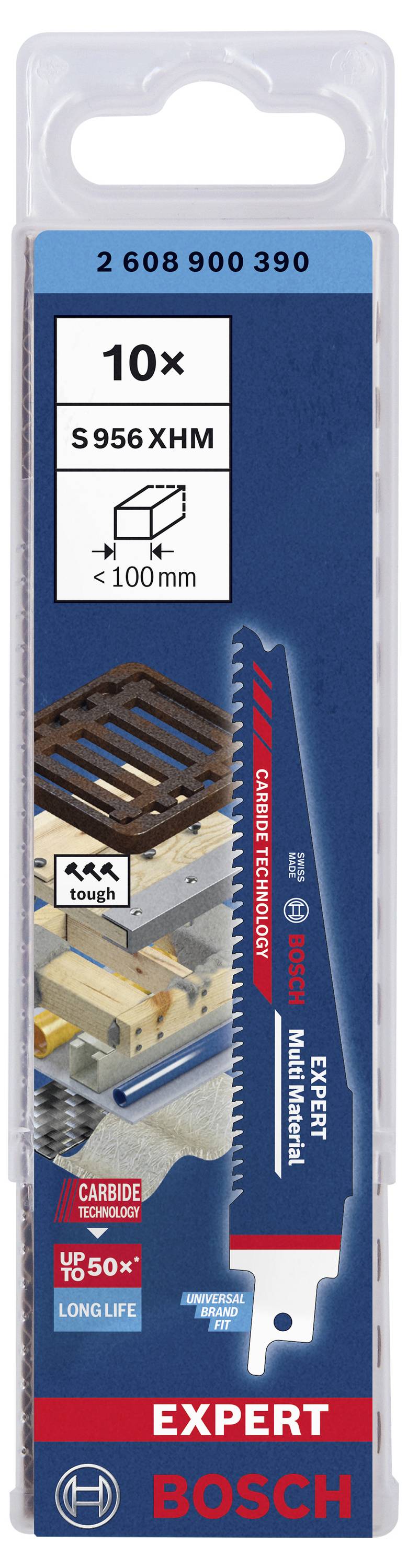 Пильне полотно для ножівки Bosch Accessories 2608900390 10 шт.