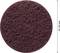 Czerwonobrązowa tarcza szlifierska o średnicy 125 mm. Posiada szorstką, siatkowatą strukturę.