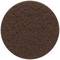 Brązowa tarcza szlifierska, okrągła, o włóknistej strukturze.