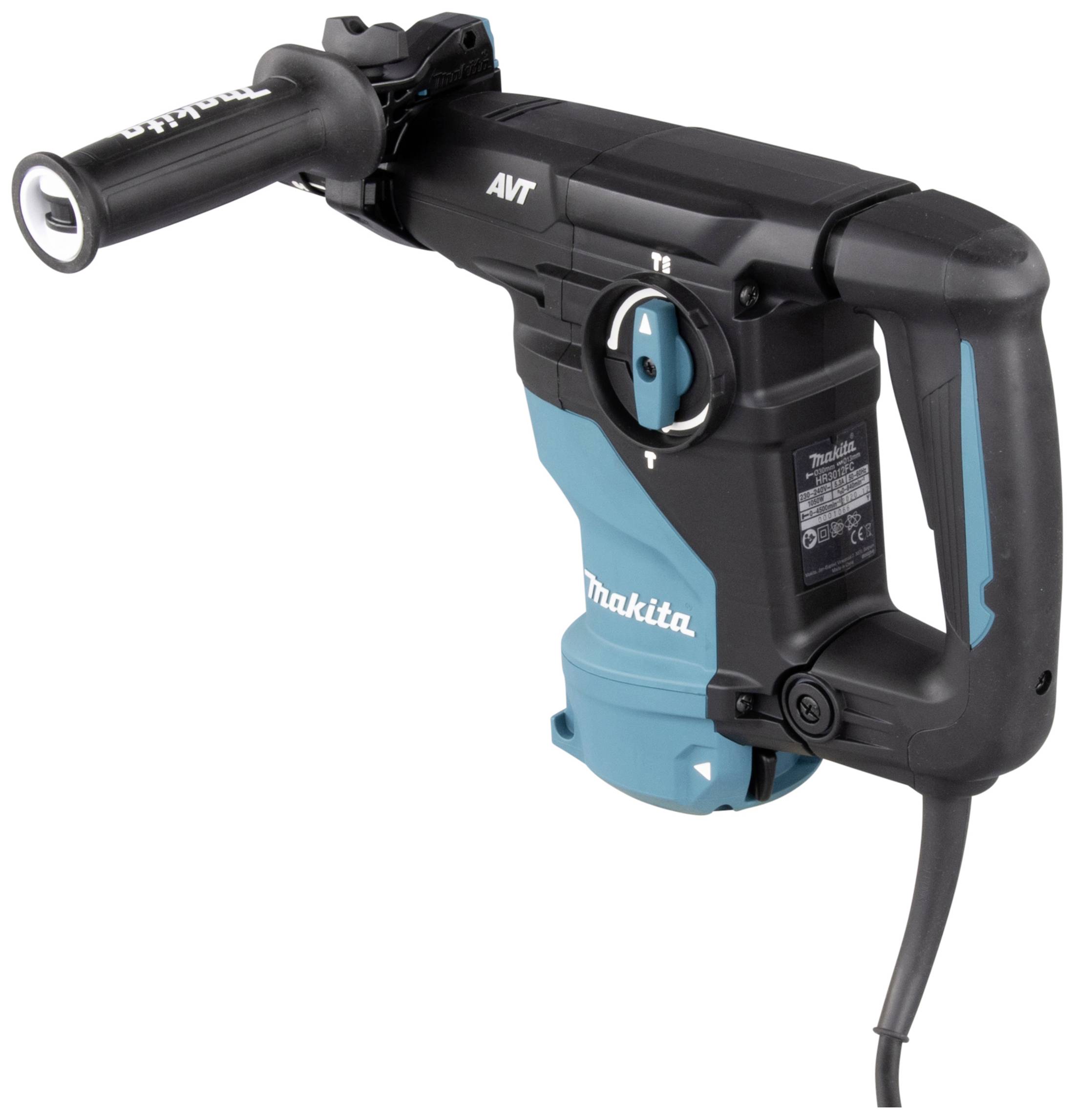 Makita SDS-Plus-Багатофункціональний молоток 230 В 1050 Вт вкл. справа