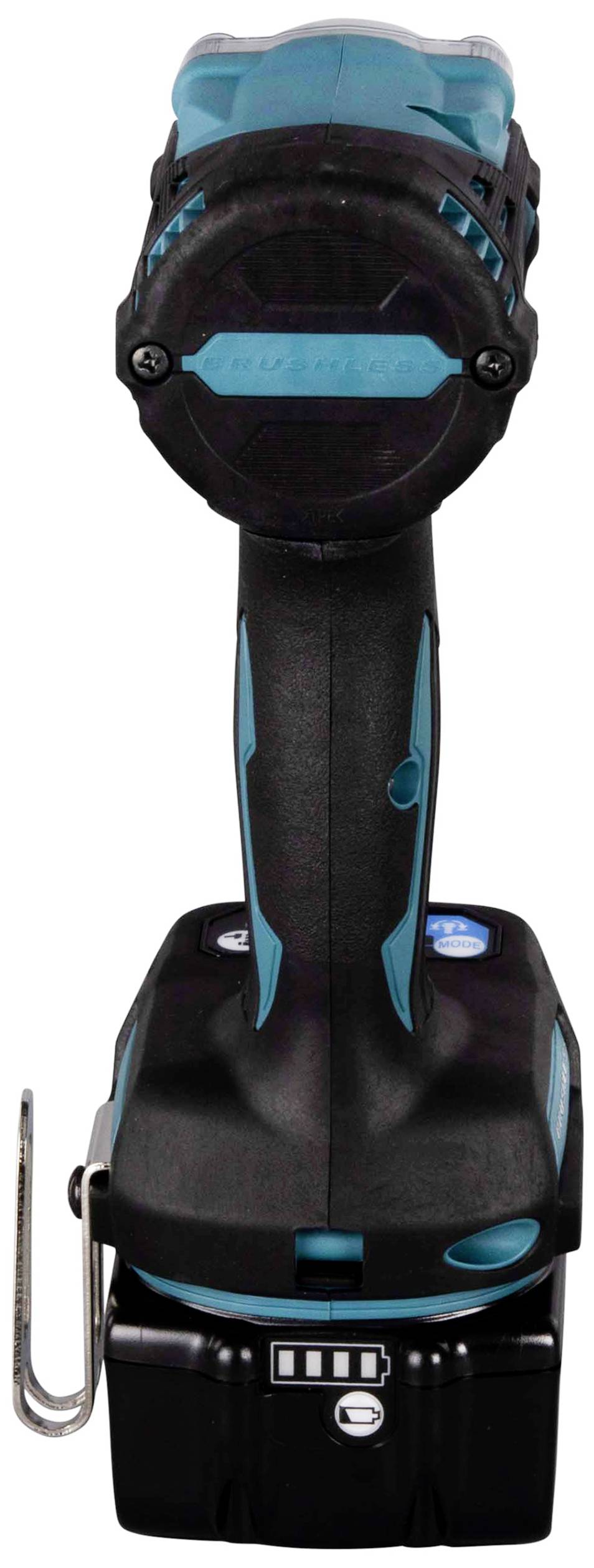 Акумуляторний ударний гайковерт Makita DTW300RTJ 330 Нм 18 В Кількість акумуляторів у комплекті 2 5 Аг вкл. 2 акумулятори, вкл. за