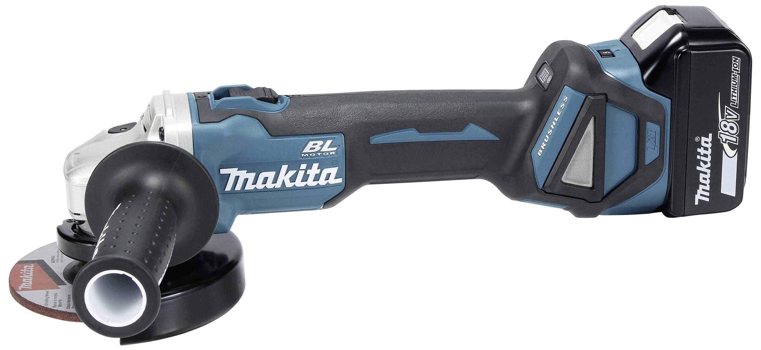 Акумуляторна кутова шліфувальна машина Makita new DGA511RTJ