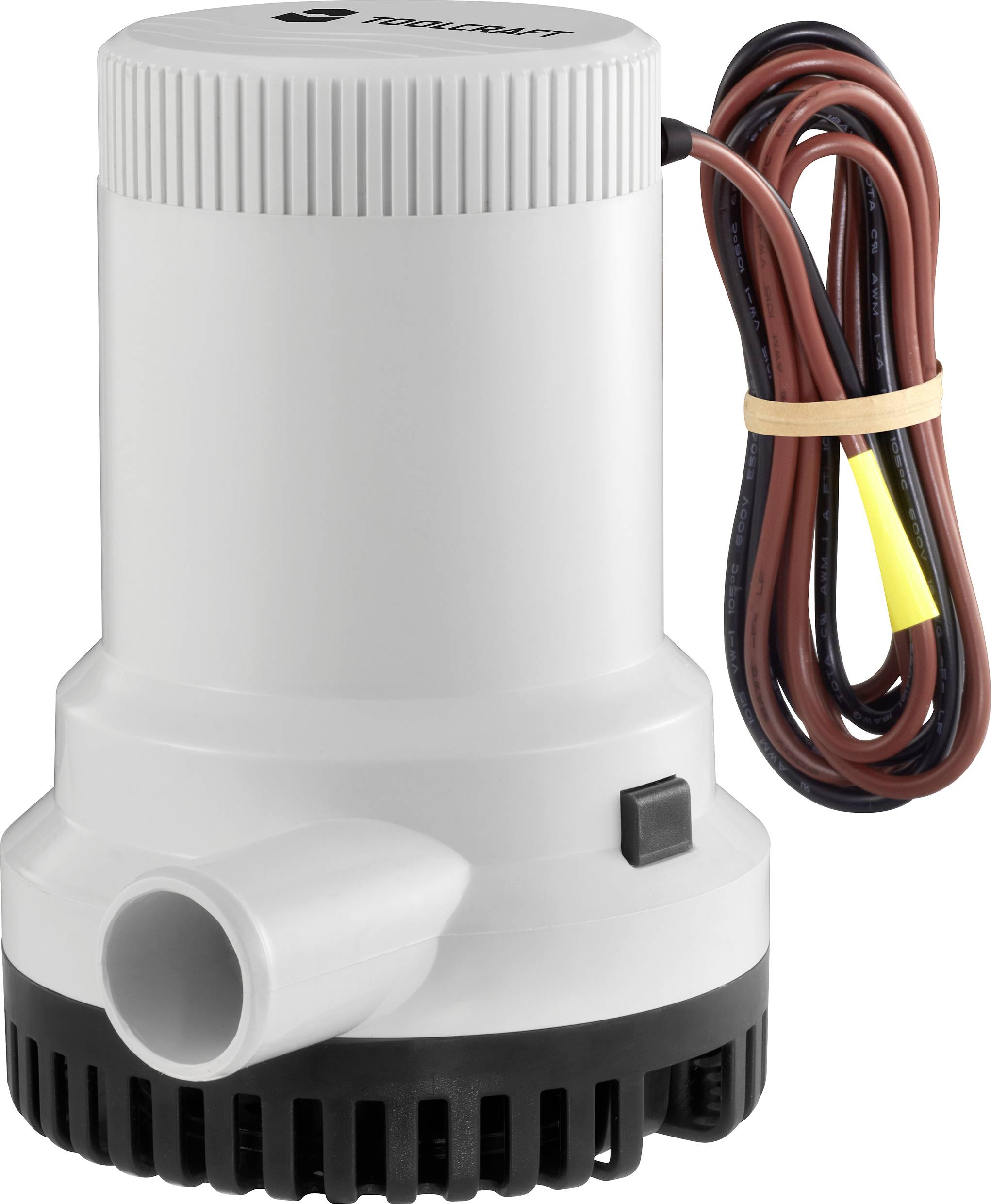 Низьковольтний занурювальний насос TOOLCRAFT TO-7159131, 5678 л/год, 12 В постійного струму