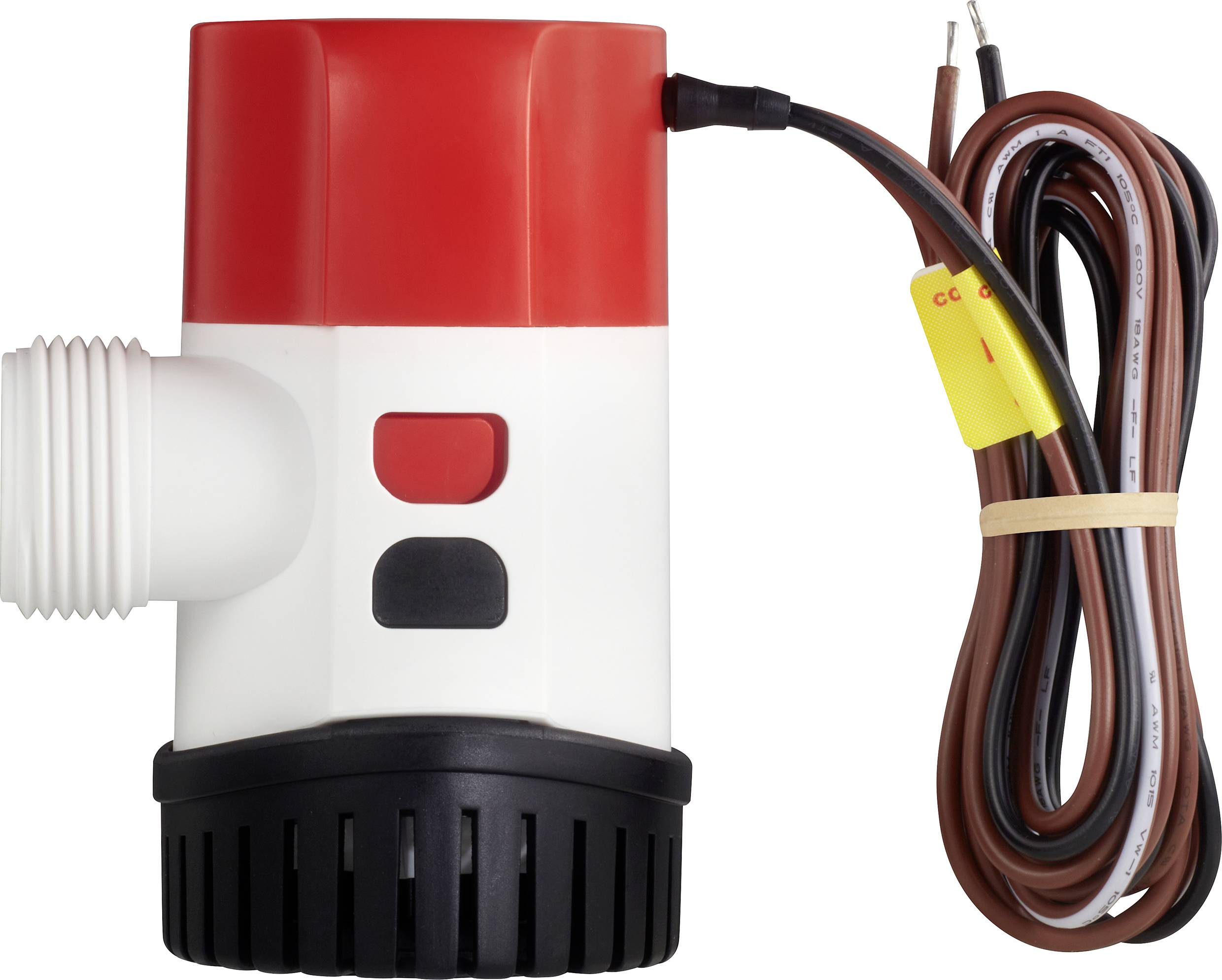 Низьковольтний занурювальний насос TOOLCRAFT TO-7159164, 3028 л/год, 12 В постійного струму