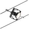 Lampa do systemu kablowego, niskonapięciowego Paulmann GU5.3 czarny (matowy), chrom