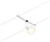 Lampa do systemu kablowego, niskonapięciowego Paulmann GU5.3 biały (matowy), chrom