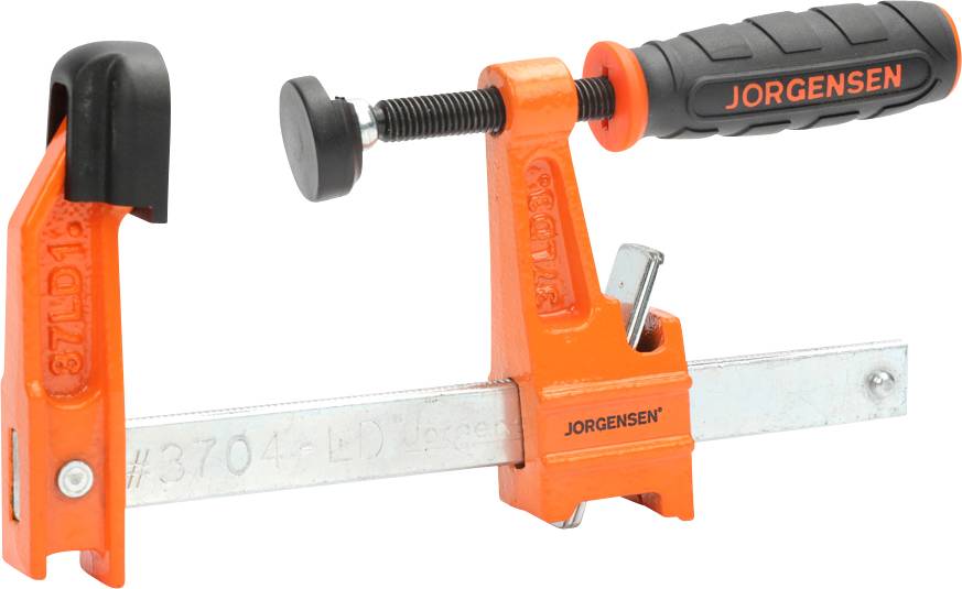 Затискач JORGENSEN 2391322 Максимальна ширина затискання: 100 мм Довжина виробу: 195 мм Подача: 100 мм