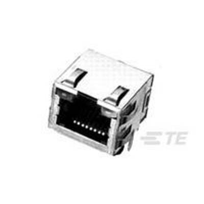 Pojedynczy metalowy port RJ45 służący do podłączania kabli Ethernet w urządzeniu sieciowym.