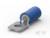 Elektryczne końcówki kablowe z niebieską izolacją, odpowiednie do połączeń kablowych. Stosowane głównie w instalacjach elektrycznych.