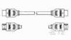 TE Connectivity TE AMP Consumer Cable Assembly Products 1770019-4, 1 szt.