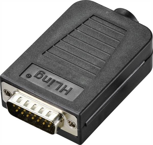 TRU COMPONENTS TC-9744136 Złącze D-Sub, rzędy: 2, styki: 15, 1 szt.