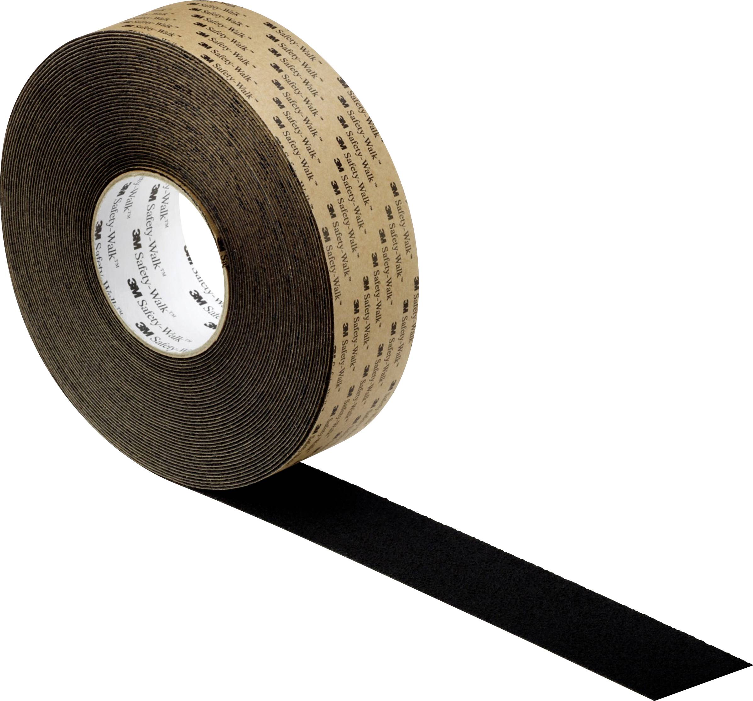 Czarna taśma izolacyjna w brązowej papierowej osłonie, częściowo rozwinięta.