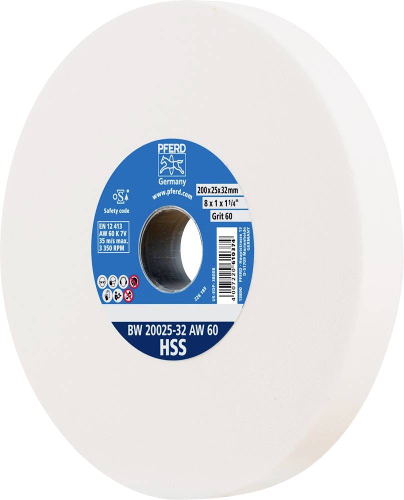 PFERD TOOLS 39008442 Шліфувальний круг зі стійкою Діаметр 200 мм Діаметр отвору 32 мм сталь 1 шт.
