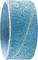 Niebieski pas szlifierski w kształcie cylindra. Jest często stosowany w szlifierkach do wygładzania lub obróbki powierzchni.