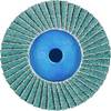 PFERD TOOLS 42719704 CD PFF 75 Z 40 Tarcza lamelkowa Średnica 75 mm Wielkość ziarna 40 stop na bazie kobaltu, brąz, tytan, miedź, mosiądz, stal nierdzewna, żeliwo szare / sferoidalne, żeliwo ciągliwe, stal odpuszczana, stal, staliwo 10 szt.