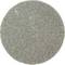 Szara, owalna tarcza szlifierska o grubym uziarnieniu, używana do szlifowania drewna lub metalu.