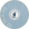 Tarcza szlifierska o numerze '50 A 120' i literze 'C'. Kształt okrągły, jasnoniebieska, z otworem mocującym pośrodku.