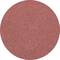 Okrągły papier ścierny w kolorze czerwonym, przeznaczony do polerowania lub szlifowania. Tło jest jednobarwne.