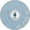 Okrągła niebieska nakładka ścierna z napisem 'CD 50 36'. W środku znajduje się metalowy otwór mocujący.
