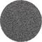 Szary dysk szlifierski o grubej strukturze, stosowany do polerowania powierzchni i usuwania materiału.