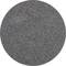Okrągła, szara tarcza szlifierska o drobnoziarnistej strukturze. Odpowiednia do obróbki metali i szlifowania precyzyjnego.