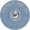 Tarcza szlifierska z niebieskim włóknem, z oznaczeniem 'CD 50 A 800 CK', z metalowym kołnierzem pośrodku.