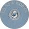 Tarcza szlifierska o niebieskim uziarnieniu. Oznaczenie: 'CD 50 A 1000 CK'. Odpowiednia do prac związanych z dokładnym szlifowaniem. Centralna część metalowa.