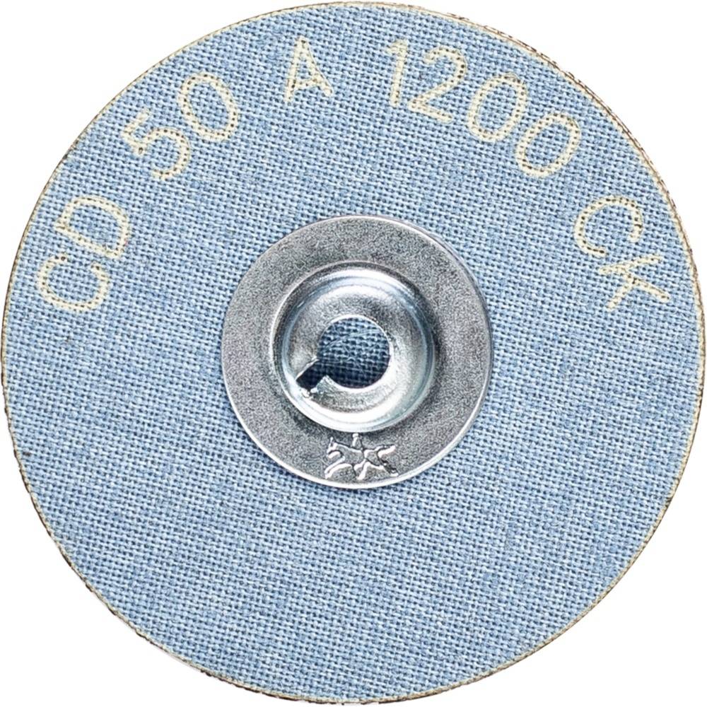 Niebieski uchwyt szlifierski z oznaczeniem 'CD 50 A 1200 CK'.