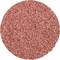 Okrągła, czerwona tarcza szlifierska o strukturowanej powierzchni, odpowiednia do szlifowania metalu lub drewna.