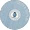 Tarcza szlifierska z napisem 'CD 75 A 120 PLUS', szaro-niebieskie, okrągłe narzędzie ścierne z metalowym środkiem i papierowym wsparciem.