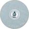 Tarcza szlifierska o szarej, teksturowanej powierzchni i metalicznym centrum.