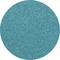 Turkusowy, okrągły nakładka ścierająca o teksturze przypominającej papier ścierny, przeznaczona do wygładzania powierzchni.